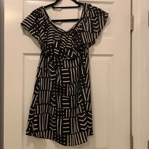 Madewell off the shoulder dress